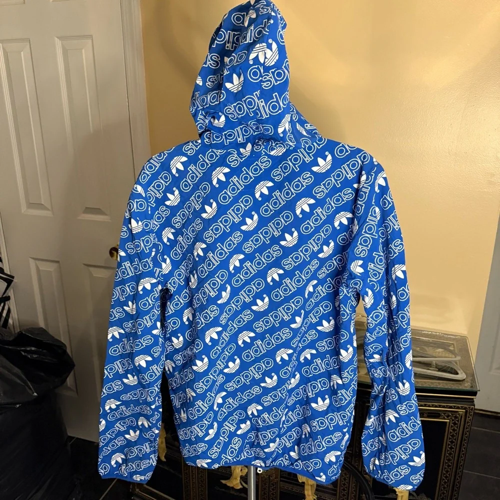 Blue Adidas Windbreaker - Picture 4 of 4